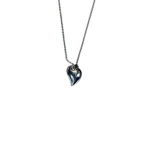 Reunion Heart Necklace with 17-inch Chain